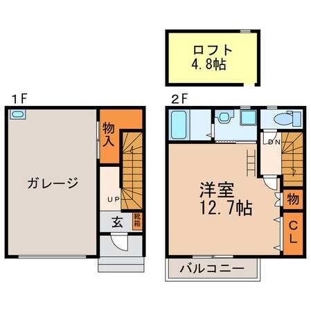 オーシアの物件間取画像